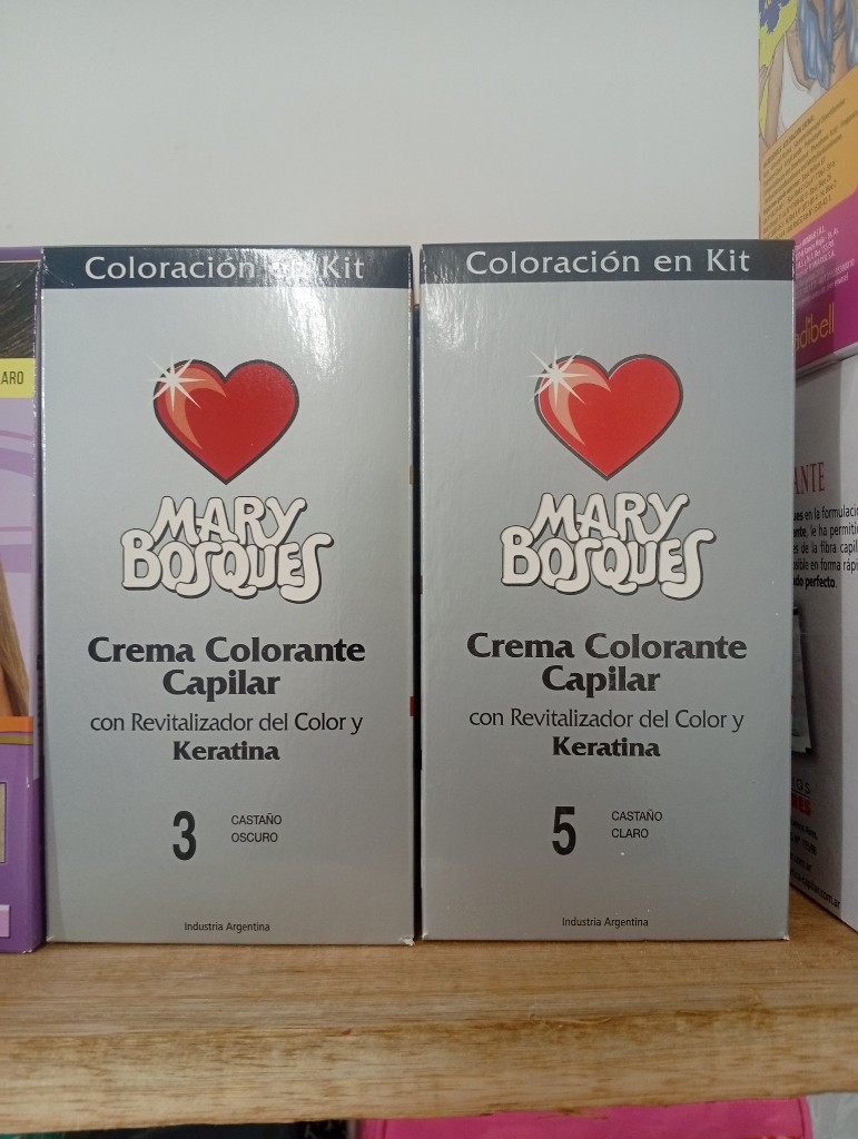 COLORACIÓN CAPILAR KIT MARY BOSQUES