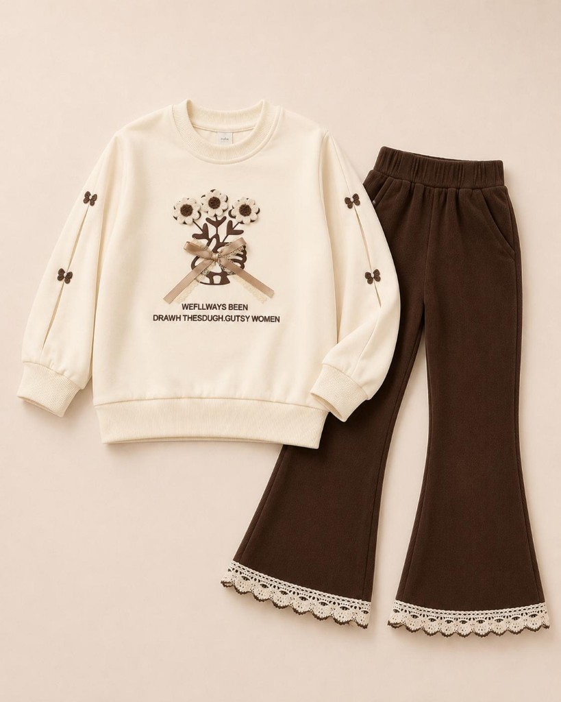 Conjunto Flor 3D