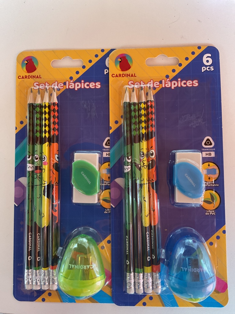 Cardinal set de lápices HB 6 pcs