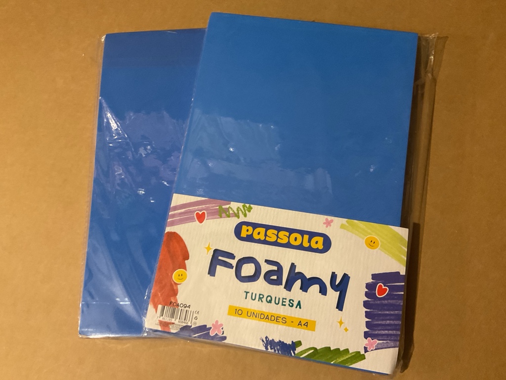 Passola Foamy azul medio