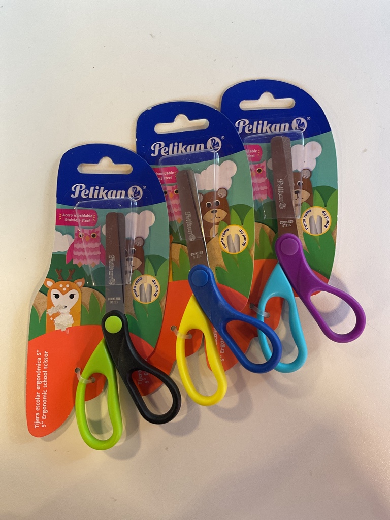 Pelikan tijeras escolares