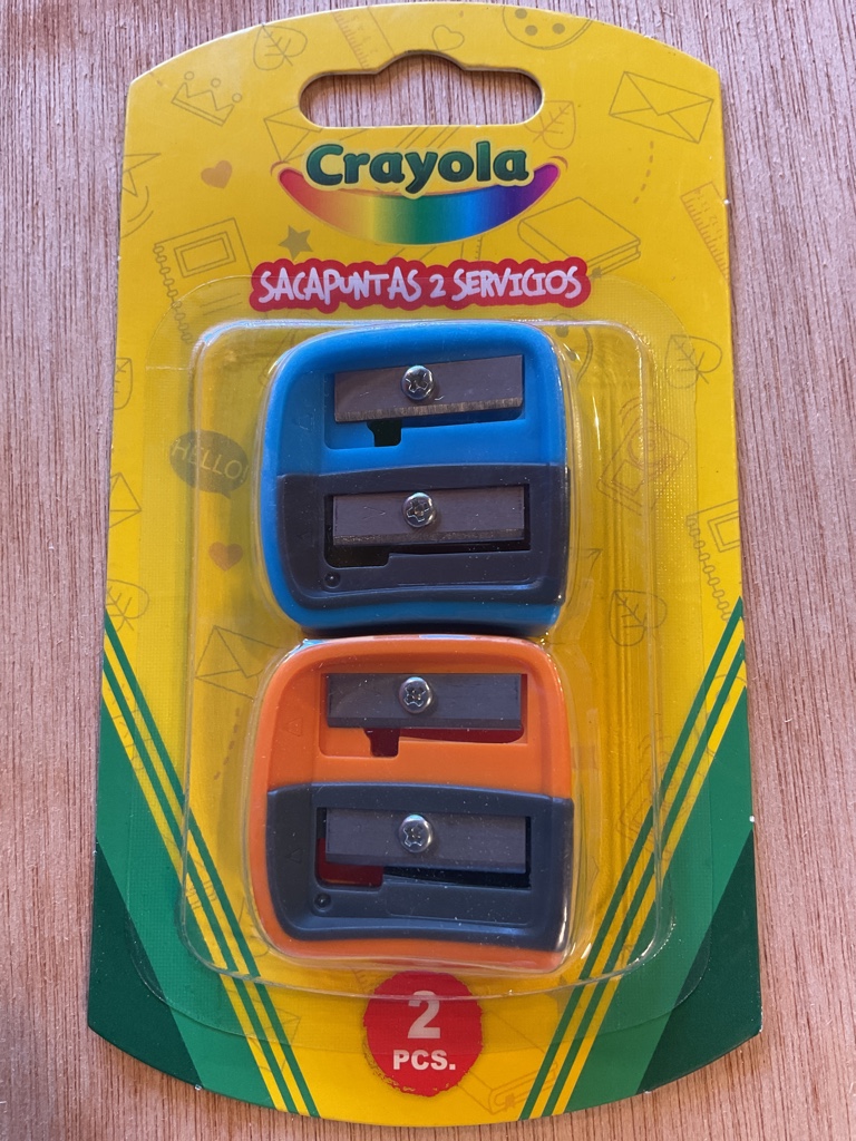 SACAPUNTAS 2 UNIDADES