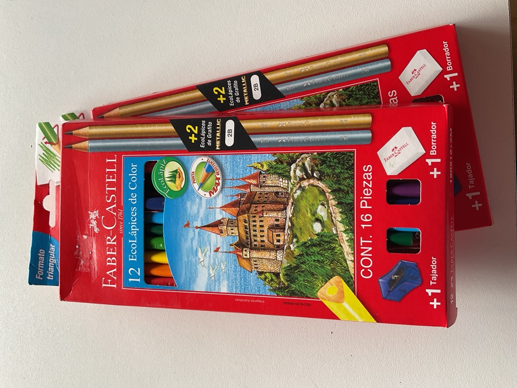 FABER CASTELL 16 PIEZAS