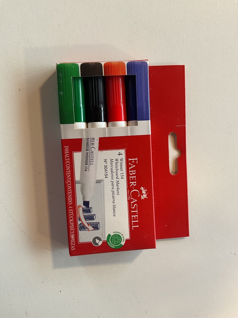 Faber-Castell marcadores 4 colores