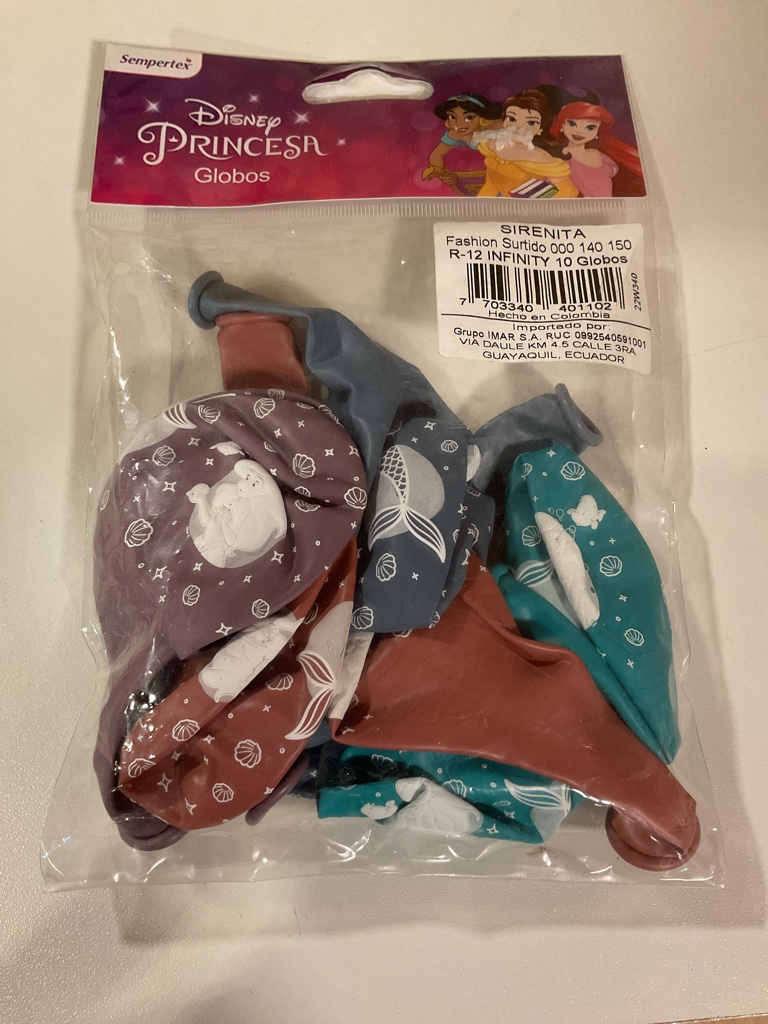 Sempreflex Disney Princesa globos surtidos