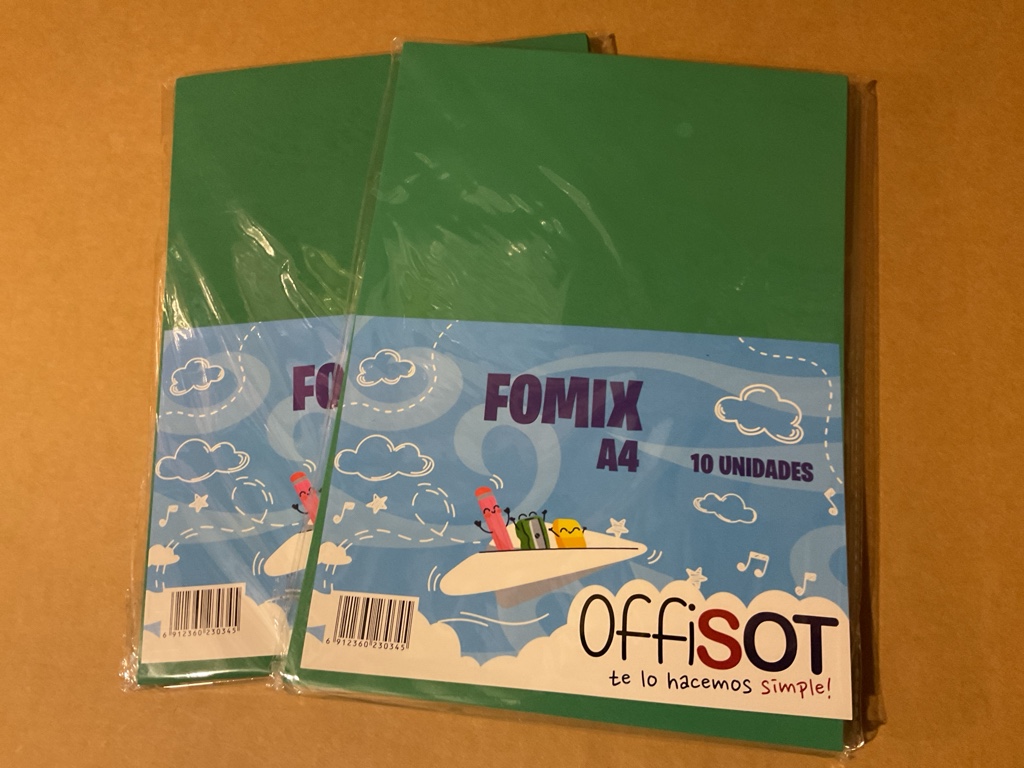 OffiSOT Foamy verde A4
