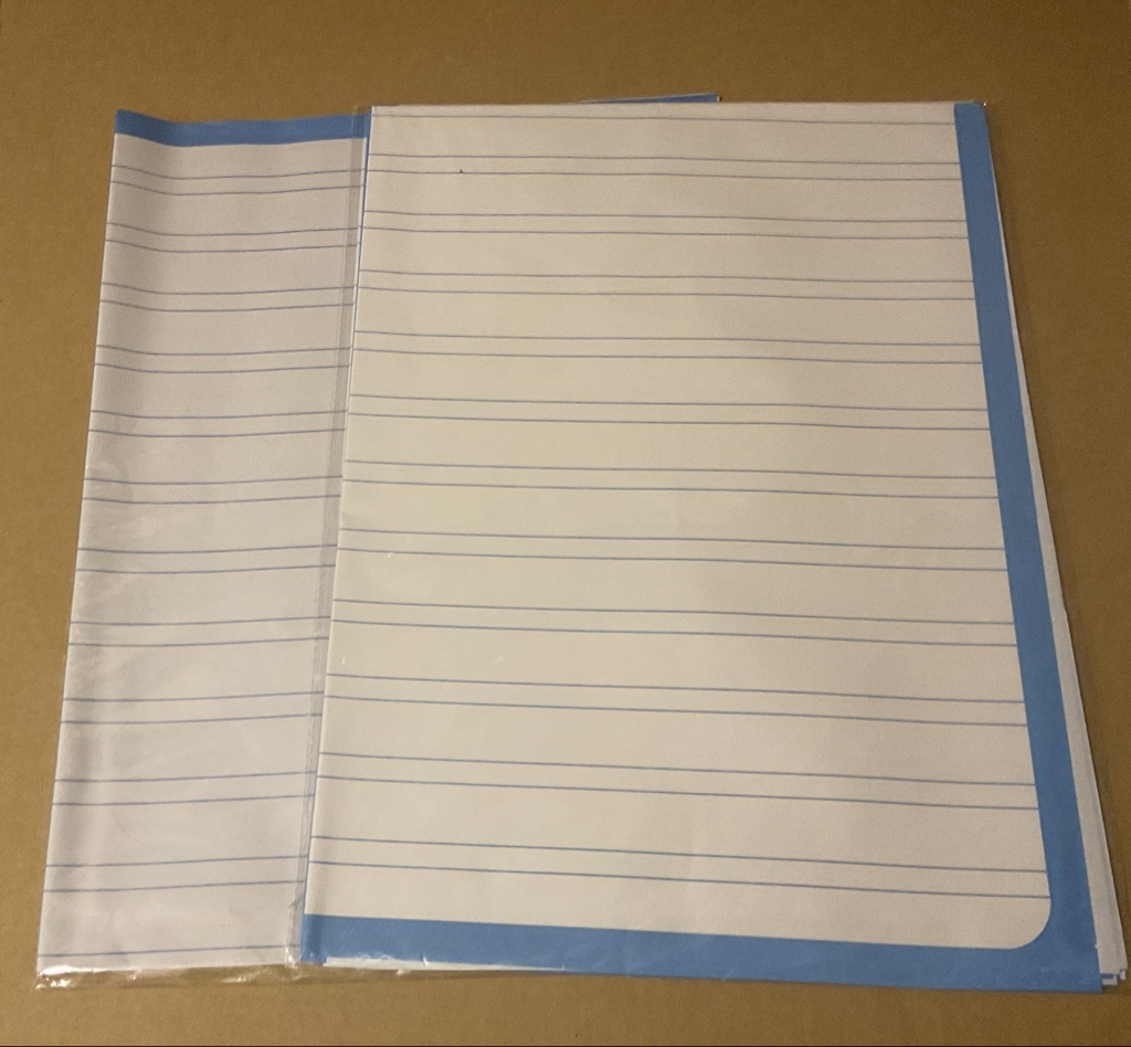 Papelógrafo 2 líneas