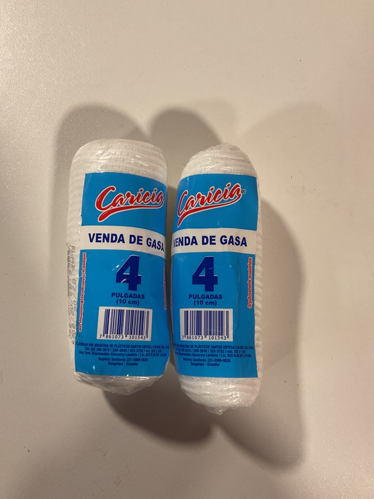 VENDA DE GASA 4P (10cm)