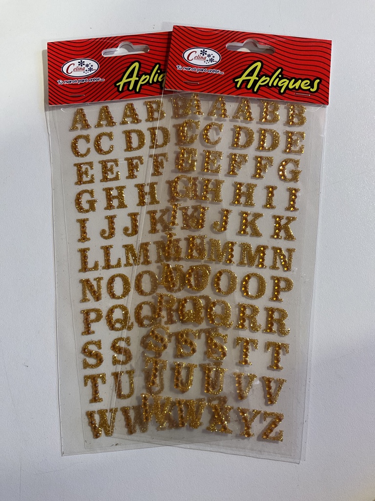LETRAS DORADAS