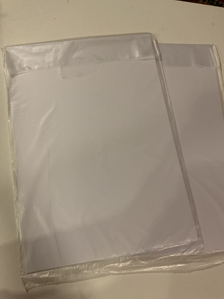 Forros transparentes carta