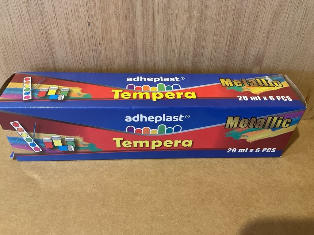 adheplast Tempera Metallic 6pz