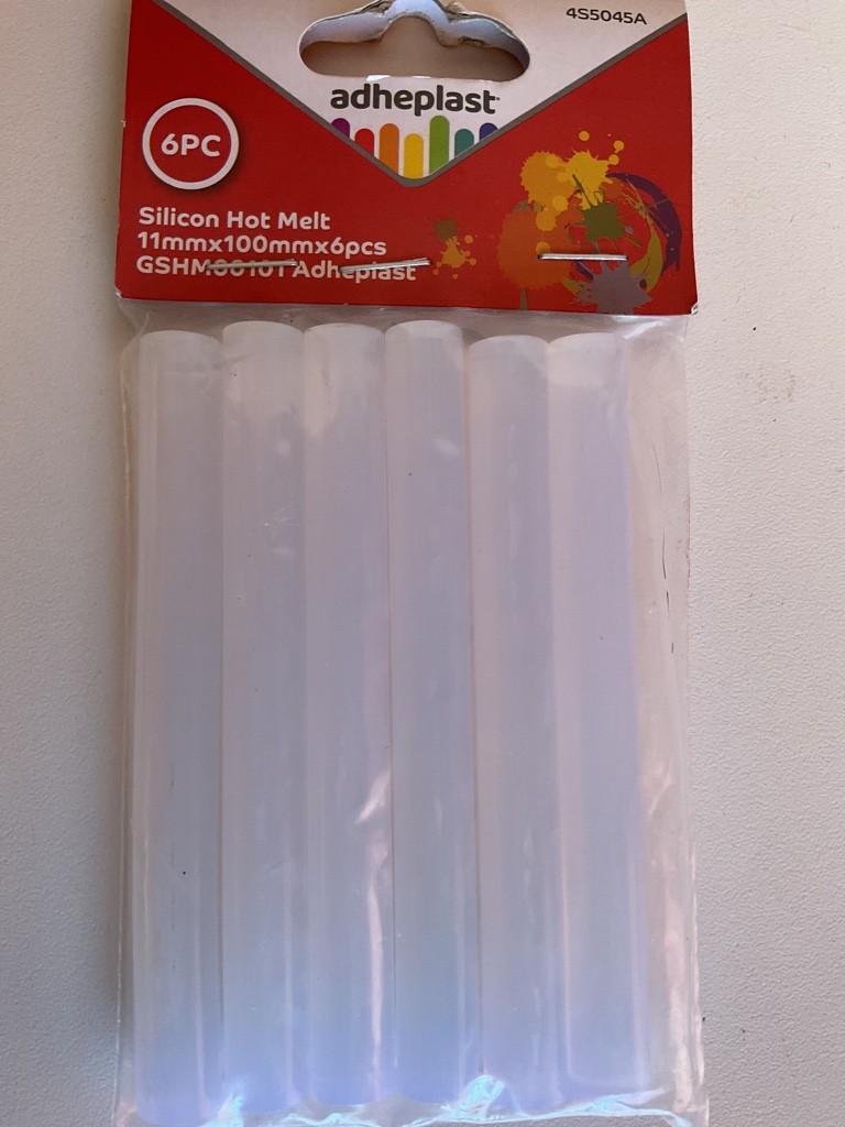 Adheplast silicona hot melt transparente 11mm