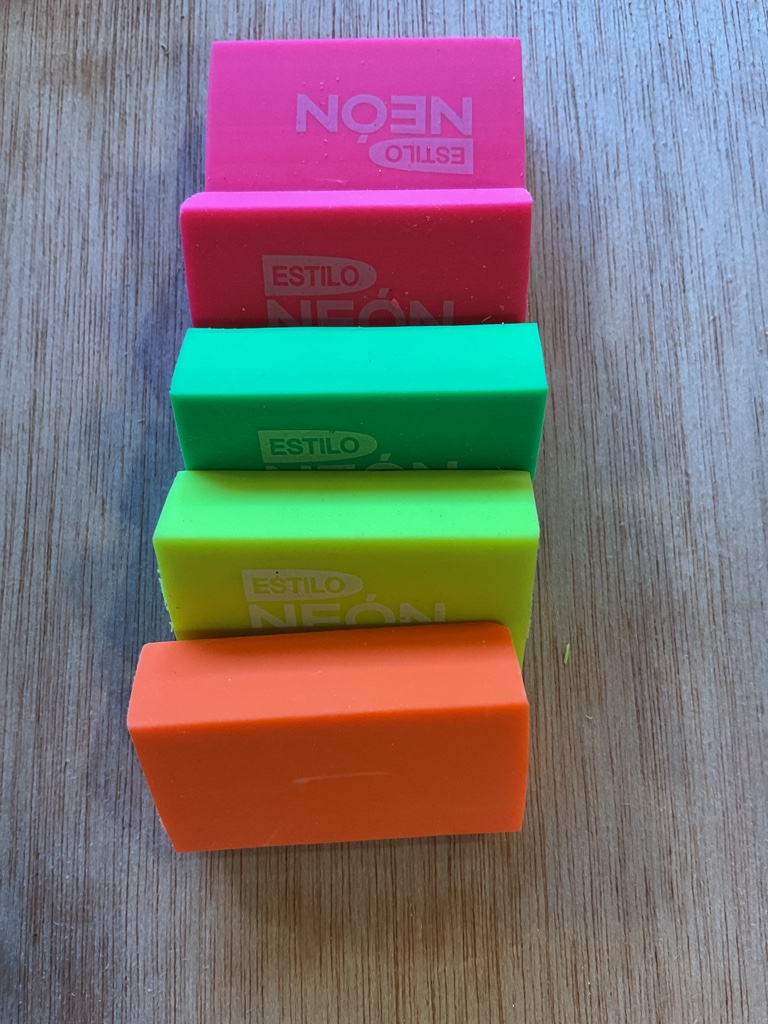 UNIDAD BORRADOR NEON