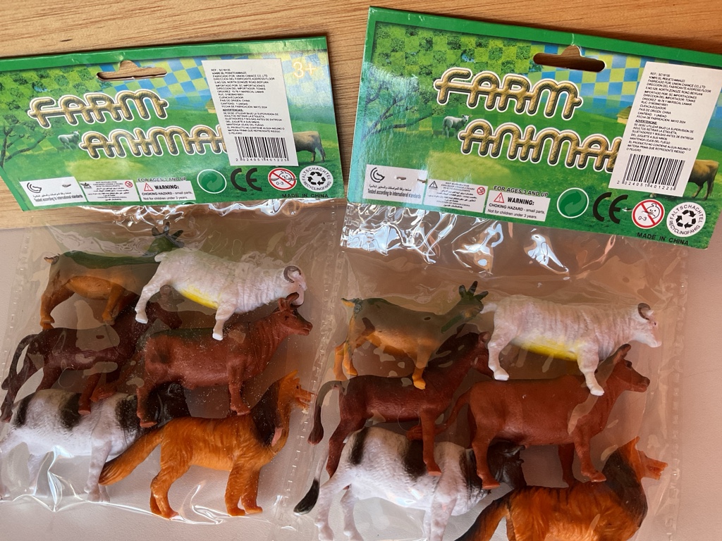 Set animales de granja