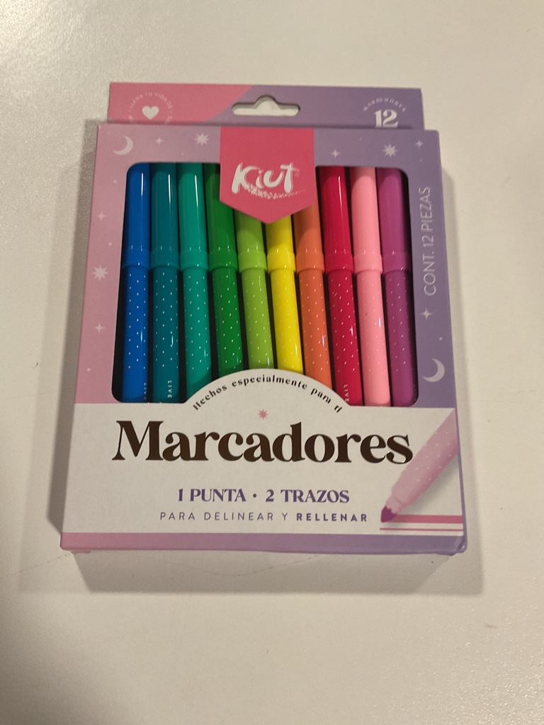 Kiut Marcadores 12 pz