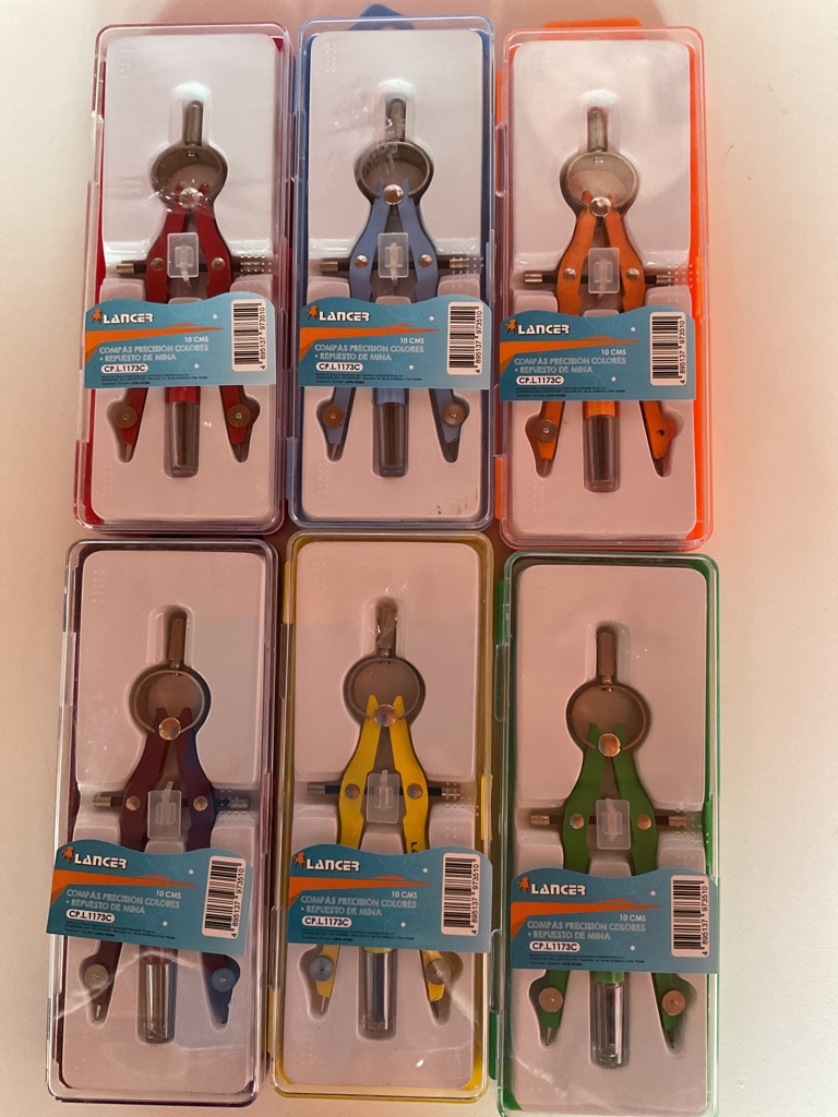 Lancer compas 10 cm
