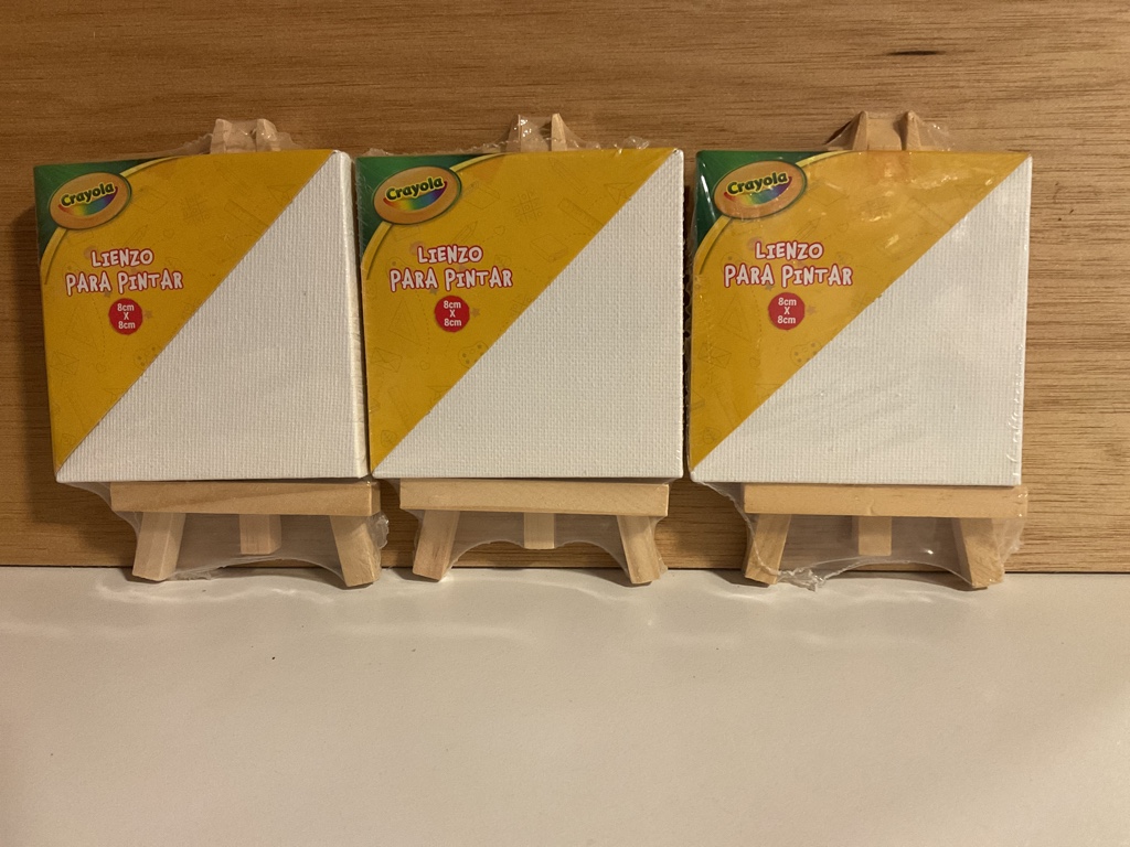 Crayola lienzo para pintar 8x8