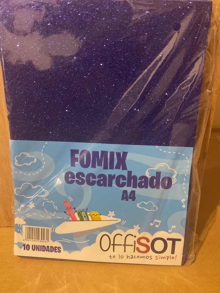 OffiSOT fomix escarchado azul A4