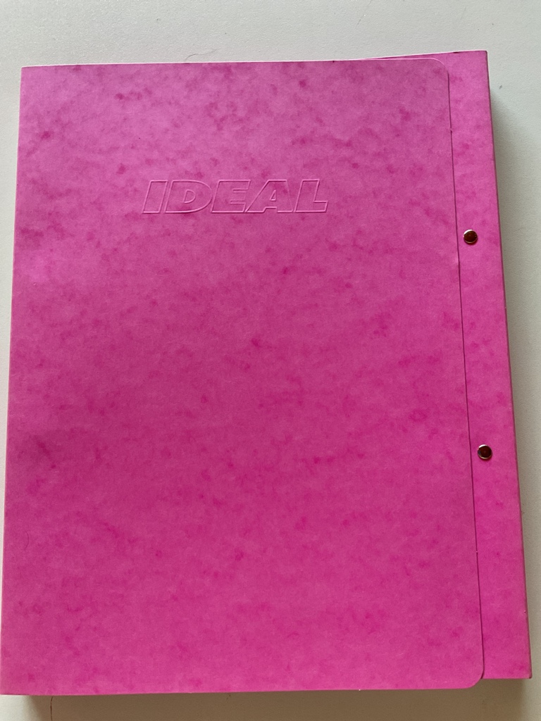 Ideal carpeta rosa