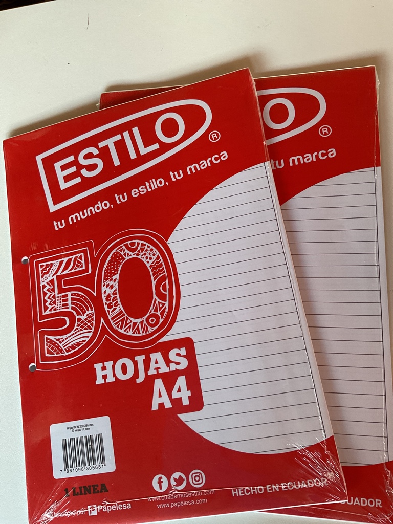 ESTILO hojas A4 50