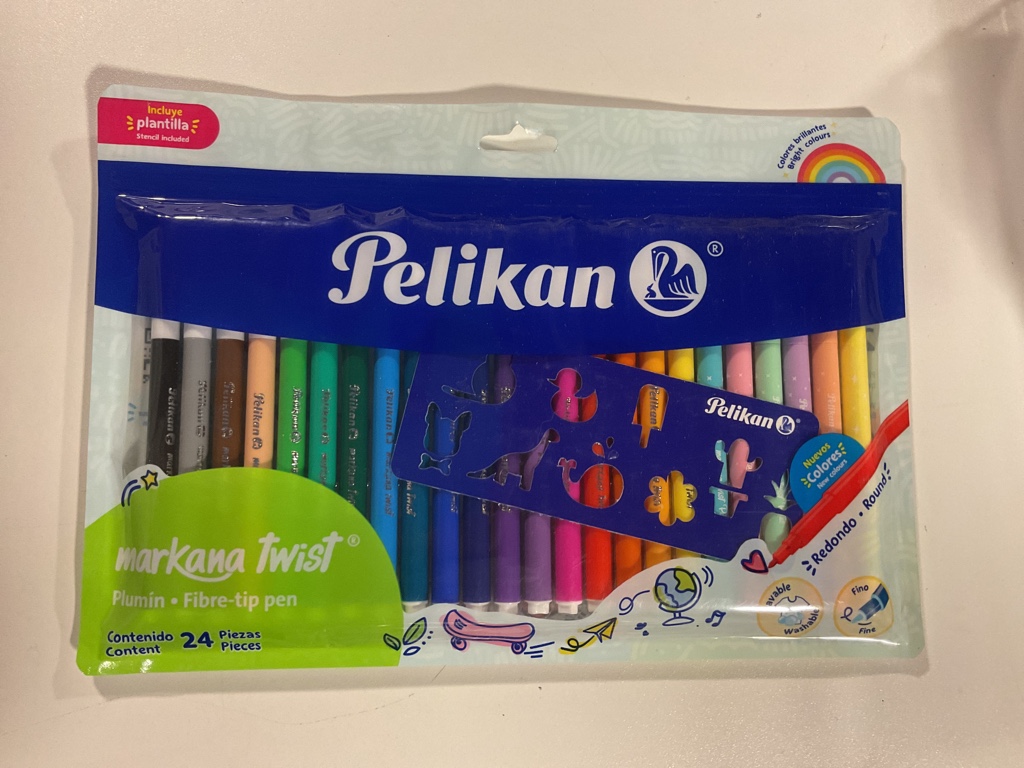 Pelikan Markana Twist plumones 24 colores