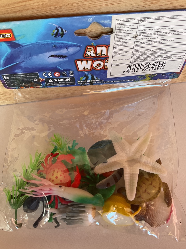 Set animales oceanicos