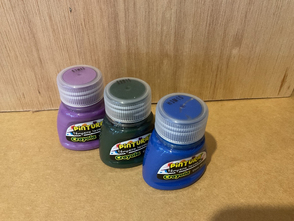 Crayola pintura lavable morada