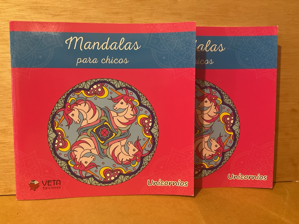 Veta Mandalas para chicas Unicornios