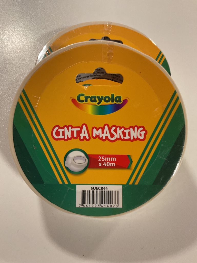 Crayola cinta masking 25mm