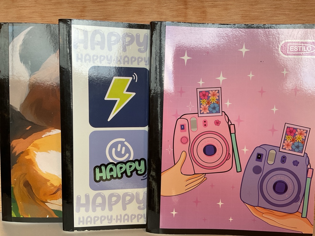 ESTILO cuaderno Happy