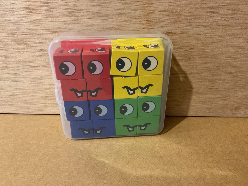 Cubo didactico colores