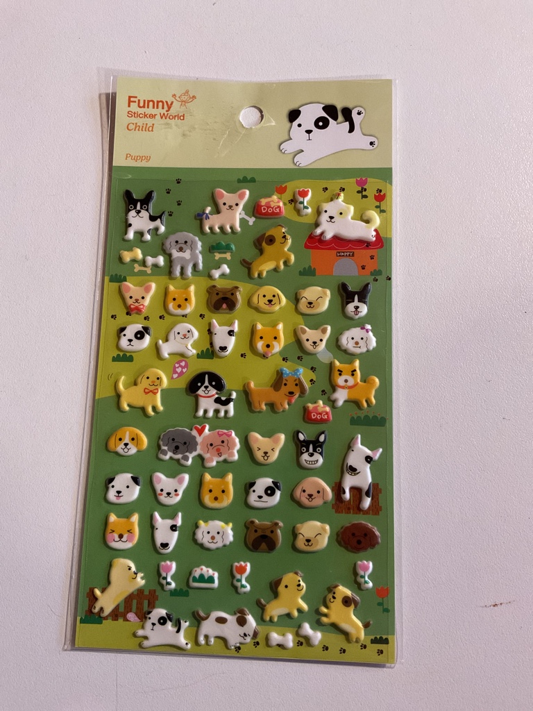 STICKERS PUPPY