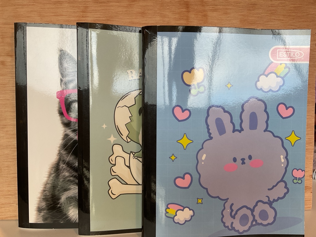 ESTILO cuaderno cosido kawaii