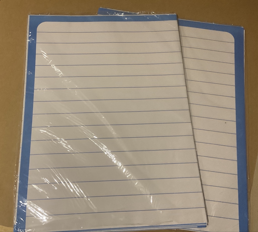 Papelógrafo de 1 línea