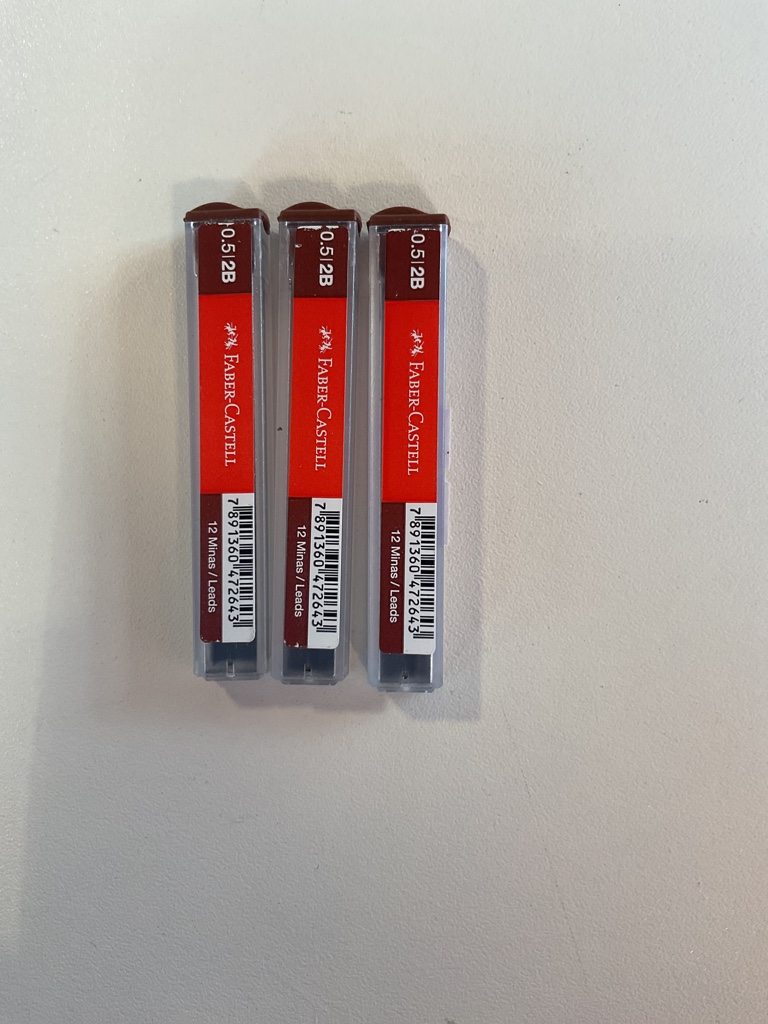 Faber-Castell minas 0.5 12B