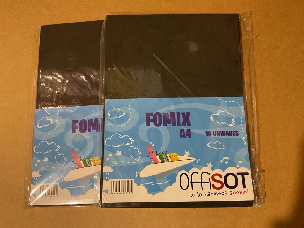OffiSOT Fomix negro A4