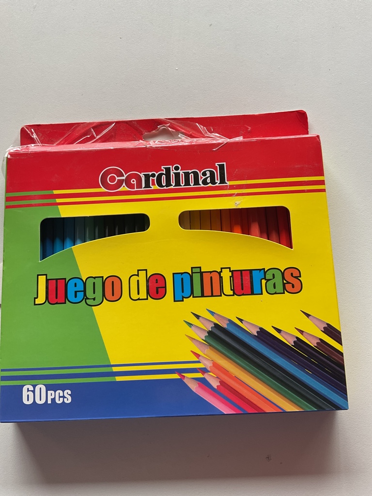 Cardinal juego de pinturas 60pcs