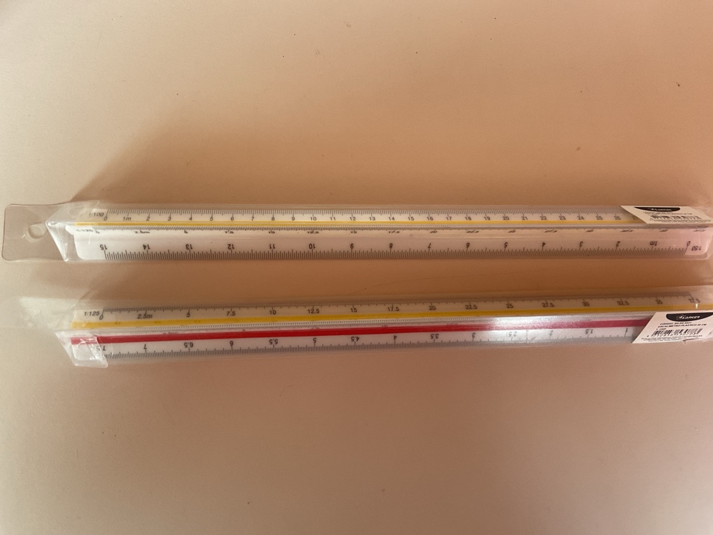 Regla transparente 30cm