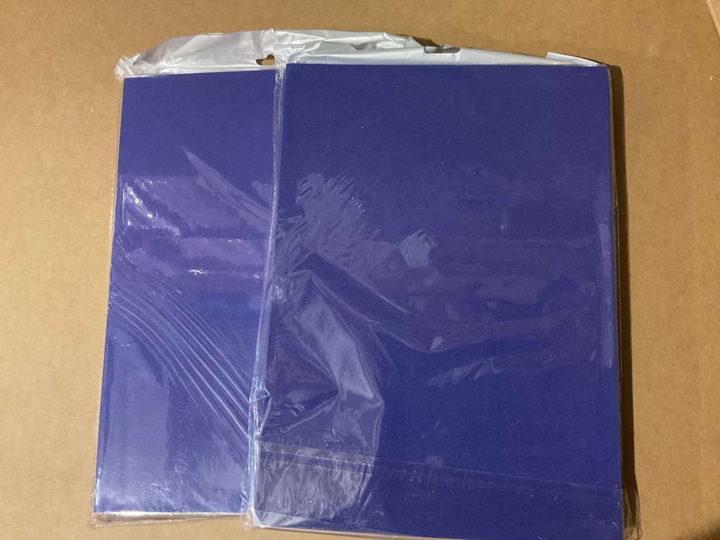 Foamy azul fuerte A4