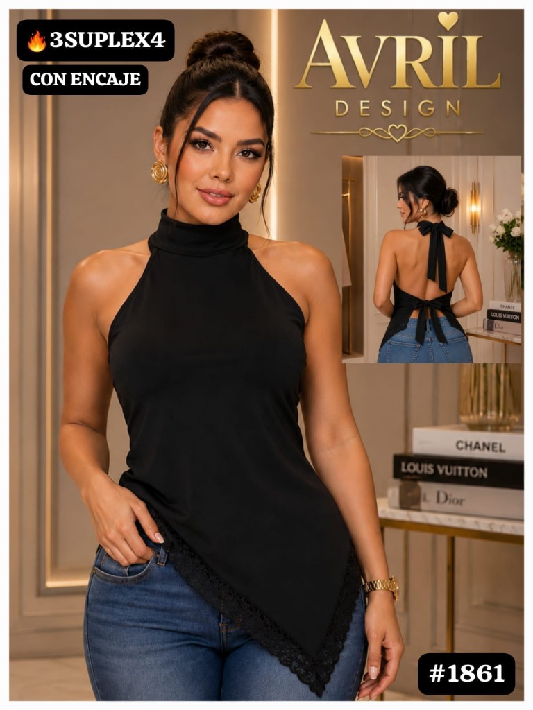 Blusa Coqueta Halter