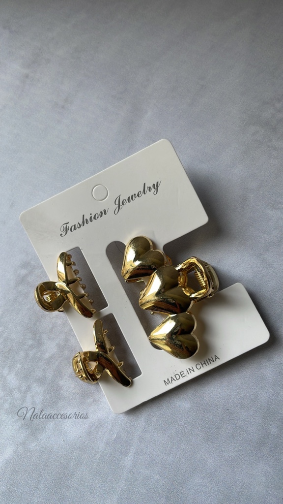Broches dorados