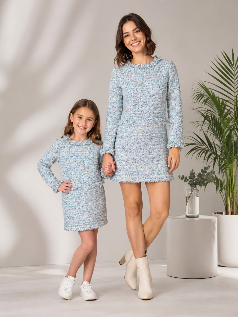 Vestido tipo Chanel