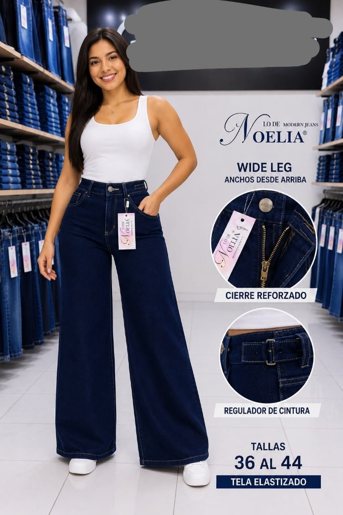 Pantalón wide leg NOELIA