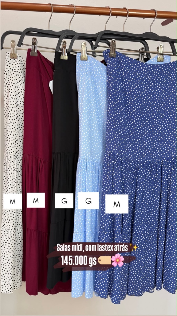 Saia Viscose Midi
