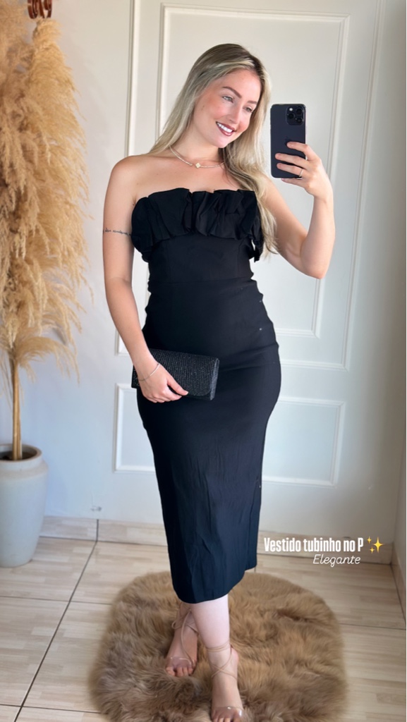 Vestido Boutique tomara que caia