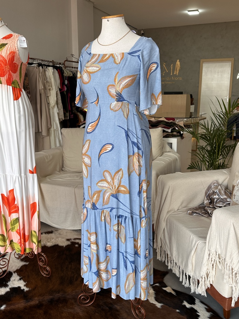 vest viscolinho floral