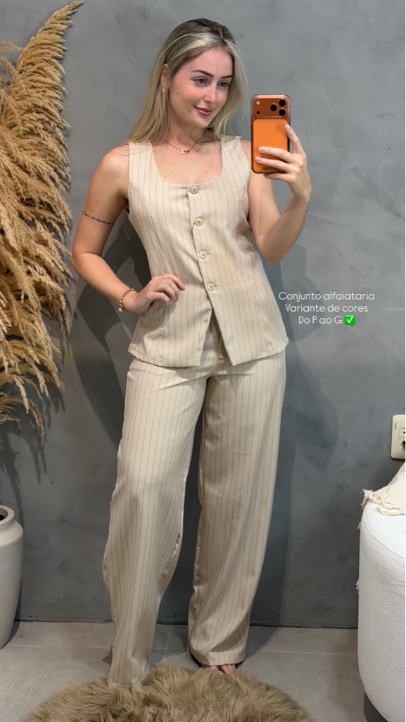 Conjunto Alfaiataria Premium