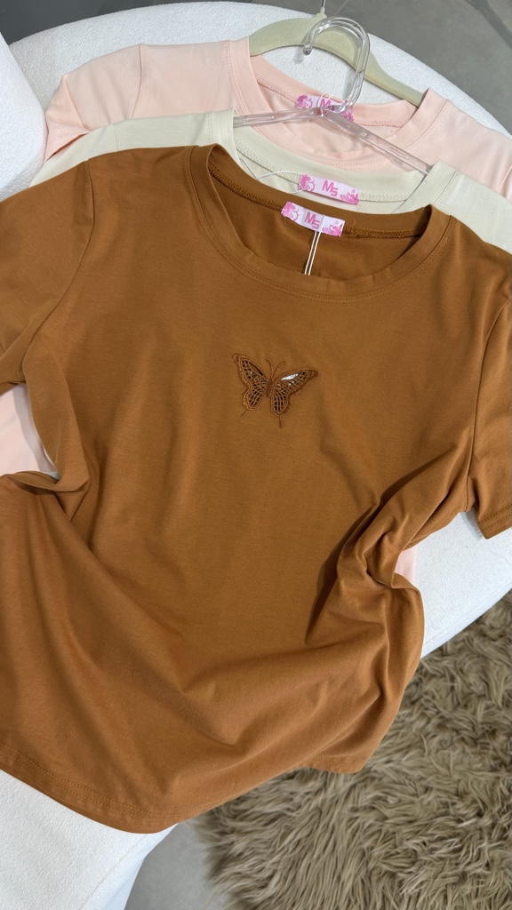 T-shirt Borboleta