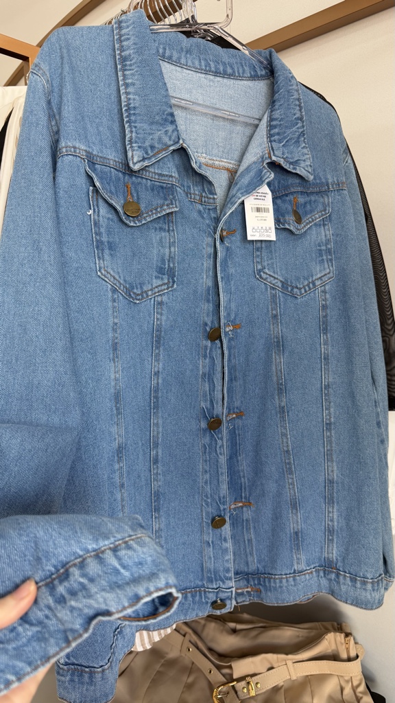 JAQUETA JEANS OVER G