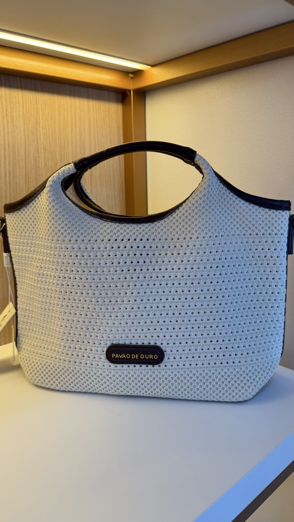 Bolsa pavao de ouro praiana